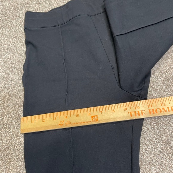 Spanx womens the perfect pants Hi-Rise Flare pants sz medium black yoga pants - Picture 6 of 12